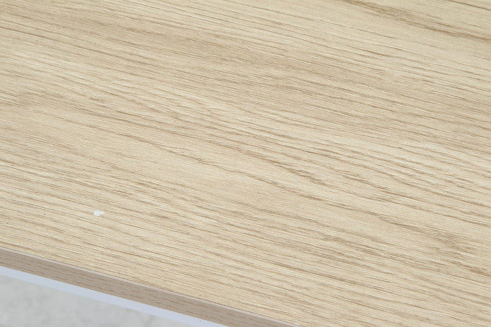 シンプルデスク アチーブOAK BGZ1040AGOAK ナチュラル 幅1000×奥行410×高さ710mm fj-60584の画像