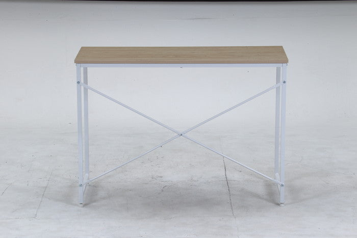 シンプルデスク アチーブOAK BGZ1040AGOAK ナチュラル 幅1000×奥行410×高さ710mm fj-60584の画像