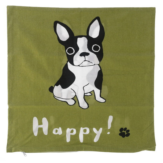 クッションカバー フレンチブル ハッピー 50865 完成品 W450×D450×H5mm 0.07kg fj-61064の画像