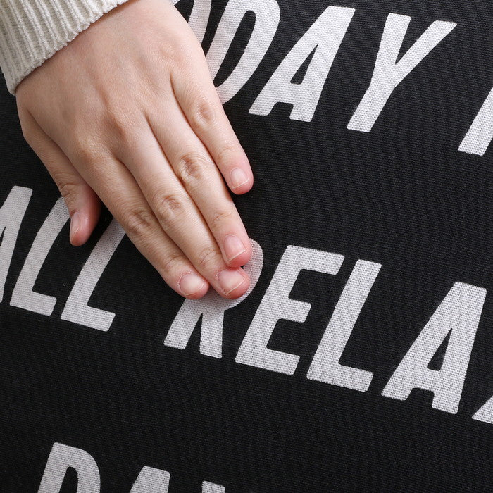 クッションカバー 45×45 RELAX グレー 幅45×450×高さ3 fj-63860の画像