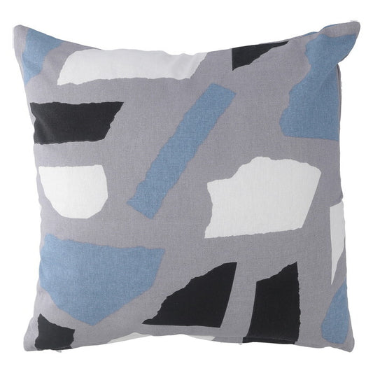 クッションカバー 45×45 TERAZZO BL ブルー 完成品 W450×D450×H3mm 0.1kg fj-63882の画像