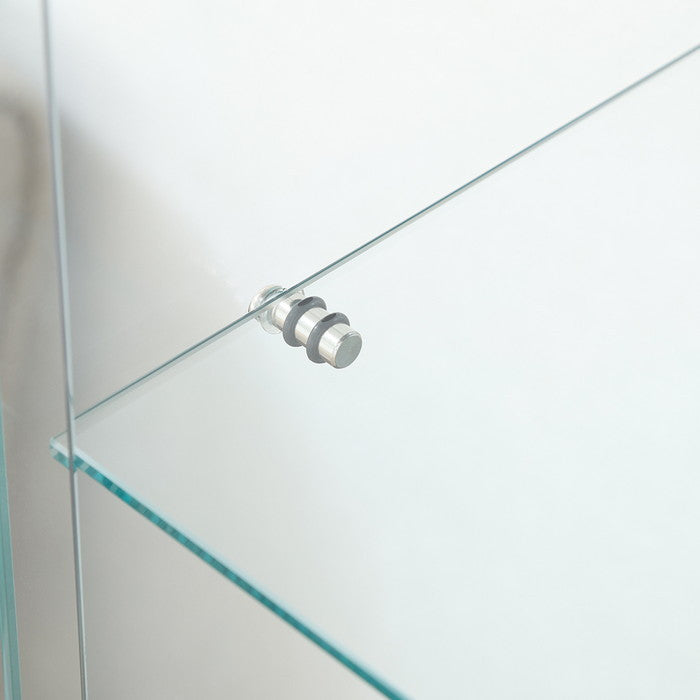 ガラス コレクション ケース BAAL ワイド BK ブラック 幅600×奥行300×高さ1195 fj-63936の画像