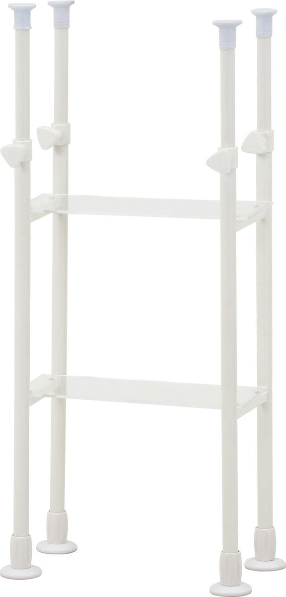 上置き突っ張りシェルフ BAAL WH CW2716-C0 ホワイト 幅390×奥行250×高さ800?1310mm fj-63941の画像