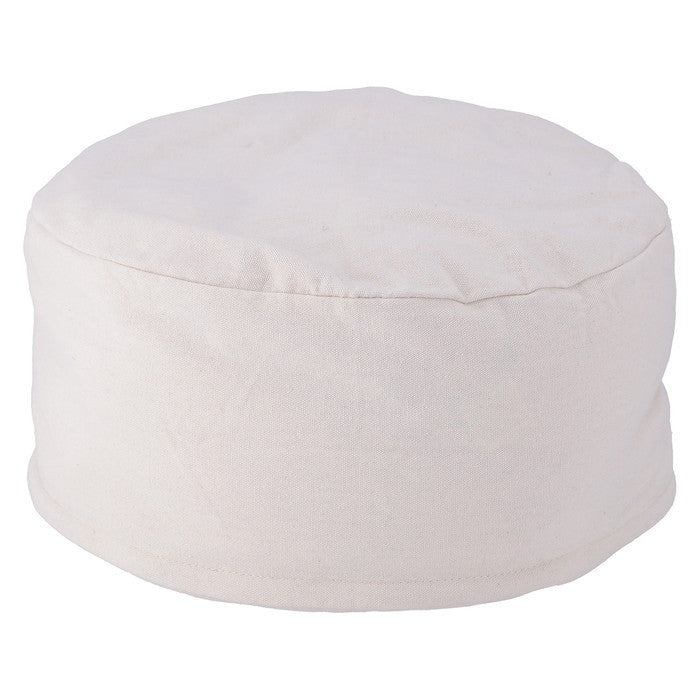 収納できる クッション カバー シュシュ まるS IV アイボリー 幅380×奥行380×高さ170 fj-65081の画像