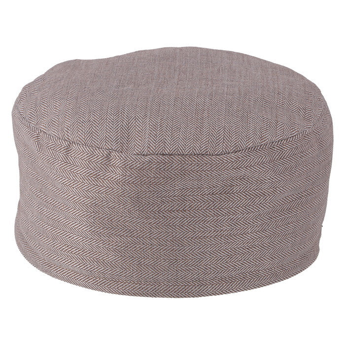 収納できる クッション カバー シュシュ まるS LBR ライトブラウン 幅380×奥行380×高さ170 fj-65082の画像