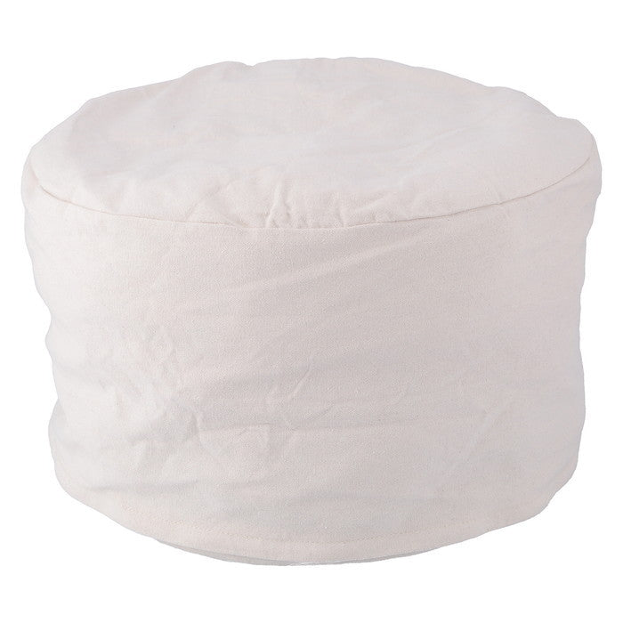 収納できる クッション カバー シュシュ まるM IV アイボリー 幅500×奥行500×高さ280 fj-65084の画像