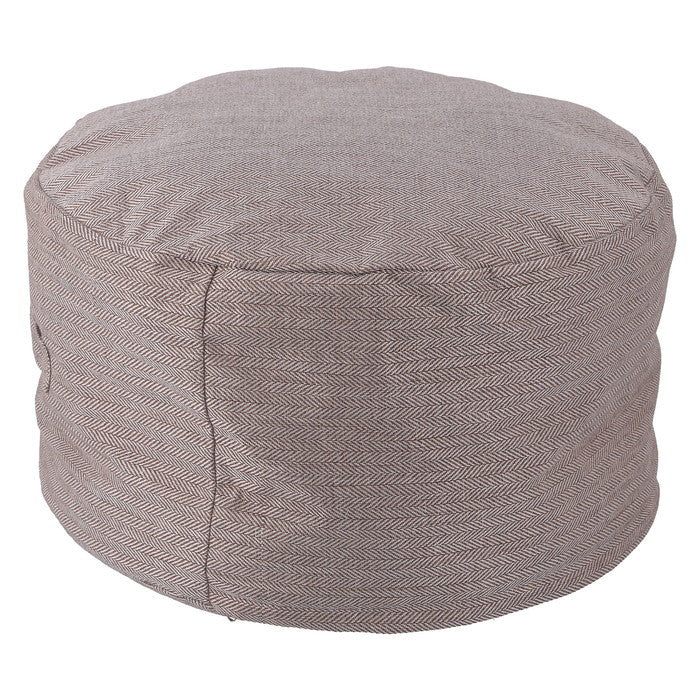 収納できる クッション カバー シュシュ まるM LBR ライトブラウン 幅500×奥行500×高さ280 fj-65085の画像