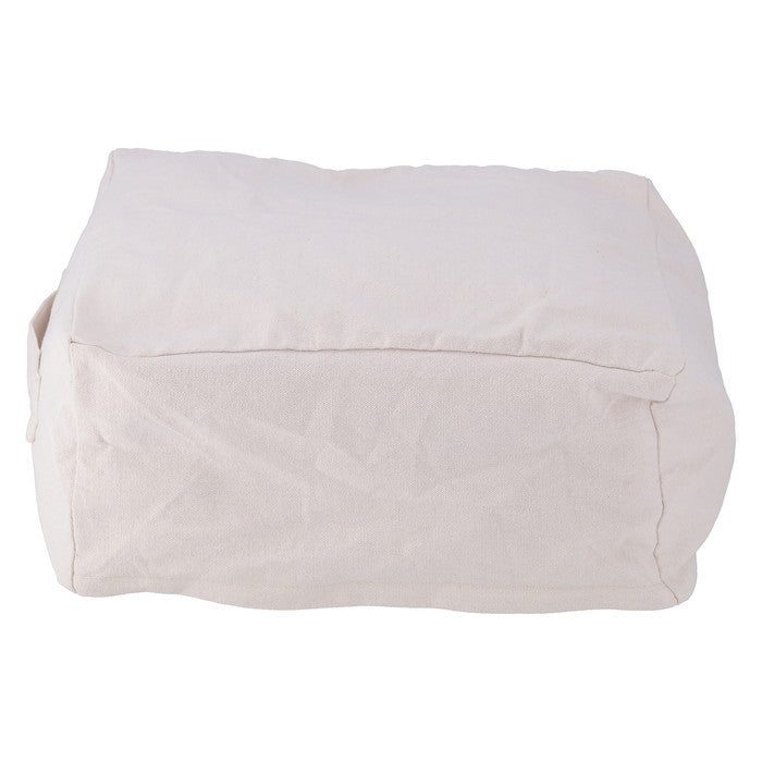 収納できる クッション カバー シュシュ S IV アイボリー 幅380×奥行380×高さ170 fj-65087の画像