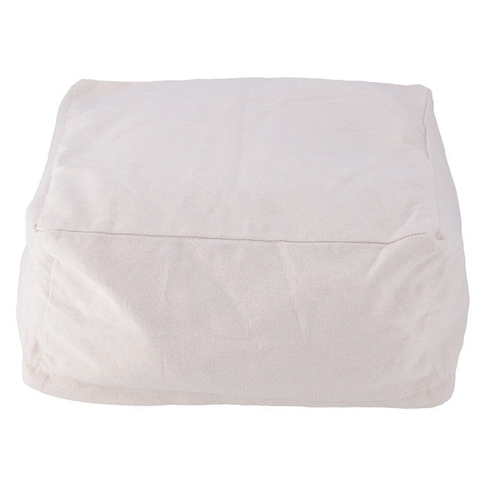 収納できる クッション カバー シュシュ S IV アイボリー 幅380×奥行380×高さ170 fj-65087の画像