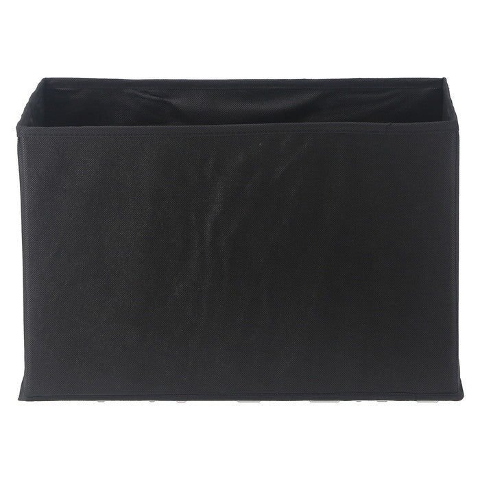 不織布インナーボックス スタンダード BK 70452 ブラック 幅380×奥行250×高さ250 fj-65282の画像