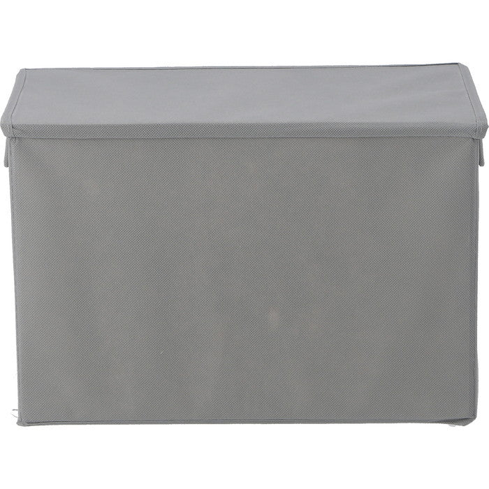 蓋付不織布インナー ボックス スタンダード GY 70456 グレー 幅380×奥行250×高さ250 fj-65286の画像