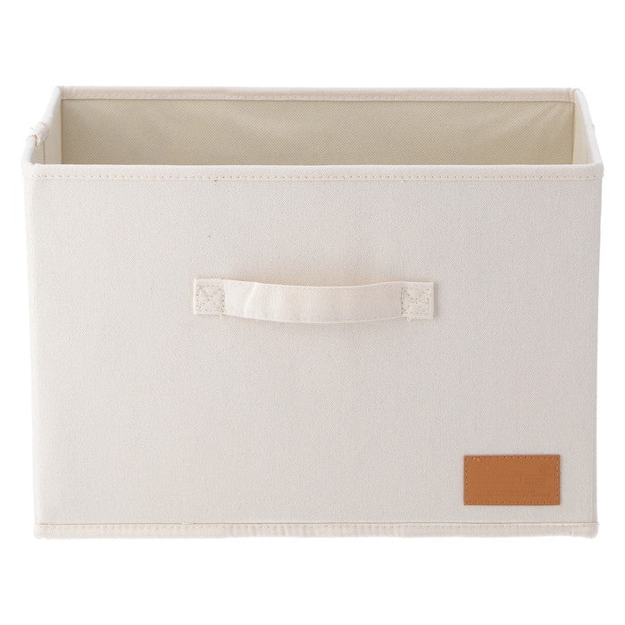 LB キャンバス調 インナーボックス アイボリー 幅380×奥行260×高さ260 fj-67316の画像