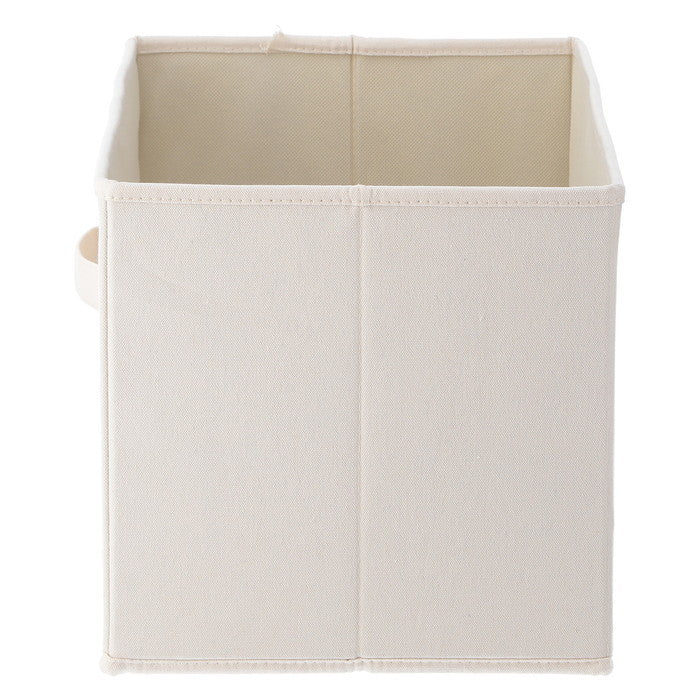 LB キャンバス調 インナーボックス アイボリー 幅380×奥行260×高さ260 fj-67316の画像