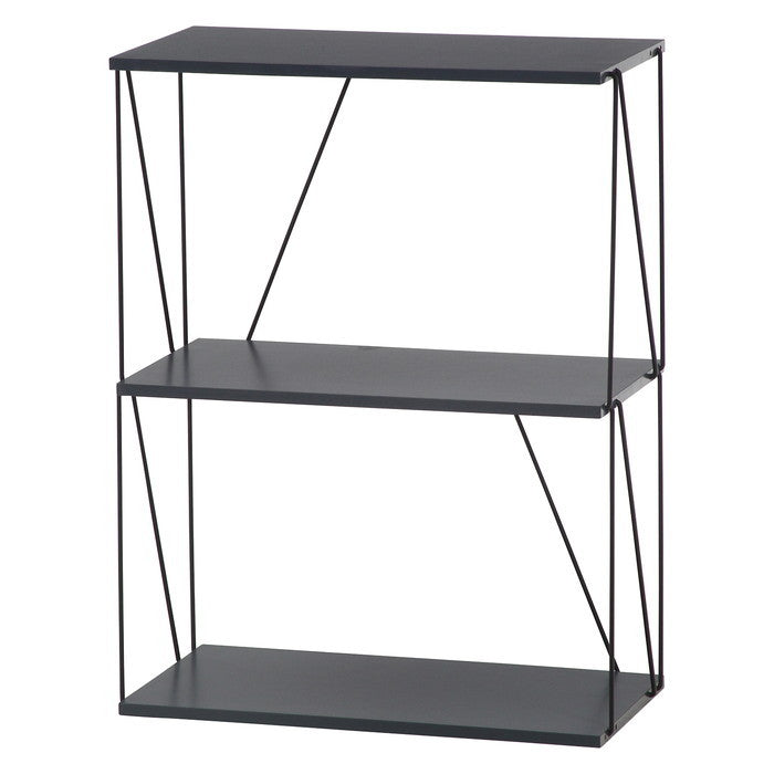 EZBO ワイヤーラック3段 60幅 ダークグレー 幅610×奥行310×高さ785 fj-67322の画像