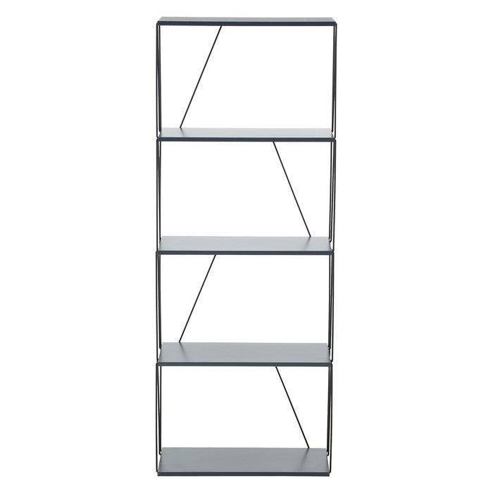 EZBO ワイヤーラック5段 60幅 ダークグレー 幅610×奥行310×高さ1555 fj-67324の画像