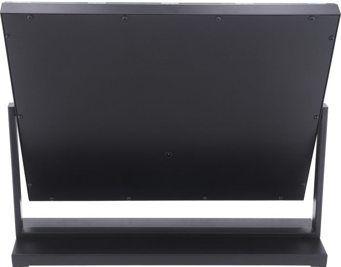 プレミアムLEDミラー yumeka BK LED-500 ブラック 幅500×奥行120×高さ425mm fj-67781の画像