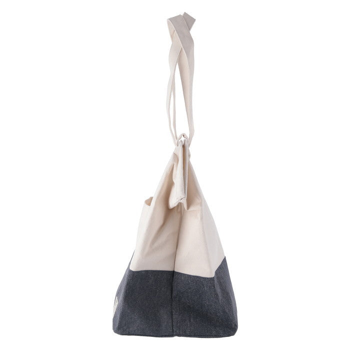 LB がまぐちランドリーバッグ NV ネイビー 幅370×奥行260×高さ420 fj-70342の画像