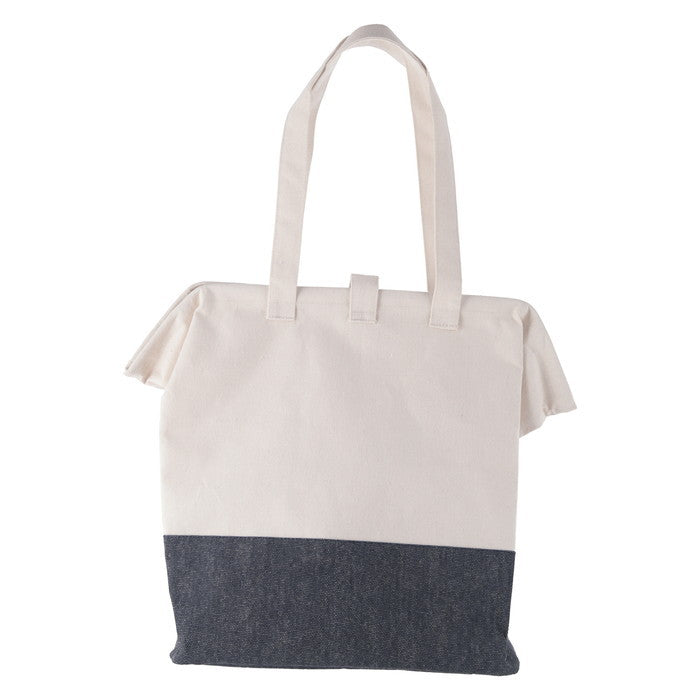 LB がまぐちランドリーバッグ NV ネイビー 幅370×奥行260×高さ420 fj-70342の画像