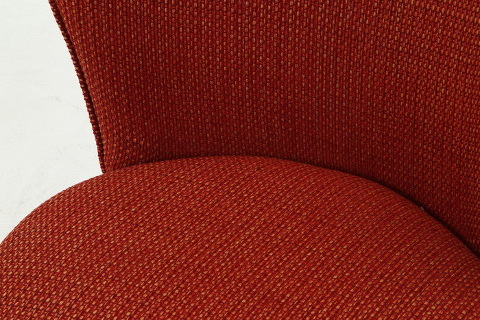 ダイニング チェア クラム ファブリック OR/WHW ホワイトウォッシュ 500×520×680 fj-70566の画像