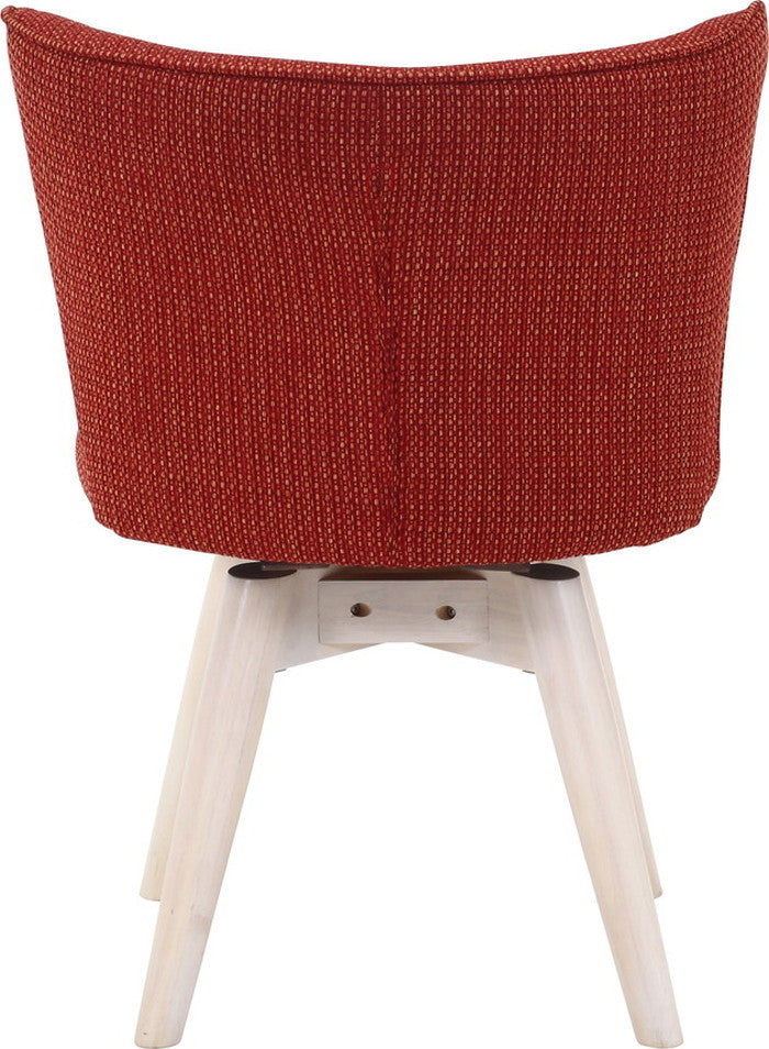 ダイニング チェア クラム ファブリック OR/WHW ホワイトウォッシュ 500×520×680 fj-70566の画像