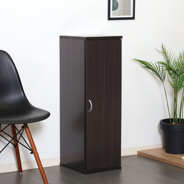 スリムシューズボックス 靴箱 BR SB3090 D ブラウン 幅287×奥行330×高さ900mm fj-70745の画像