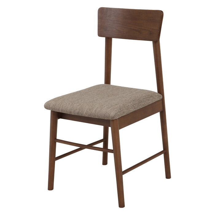 ダイニングチェア カウル ブラウン 完成品 W430×D450×H780mm 4.4kg fj-70755の画像
