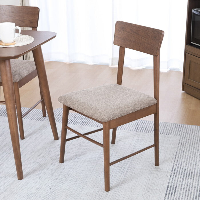 ダイニングチェア カウル ブラウン 完成品 W430×D450×H780mm 4.4kg fj-70755の画像