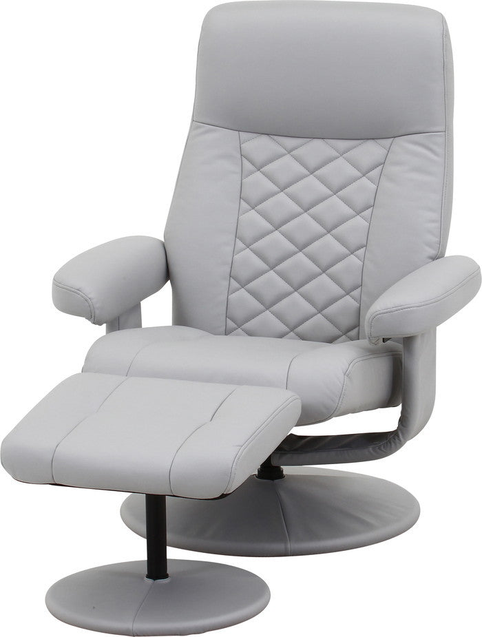 パーソナルチェアー クロス GY グレｰ 幅775×奥行770?1065×高さ810?940mm fj-70769の画像