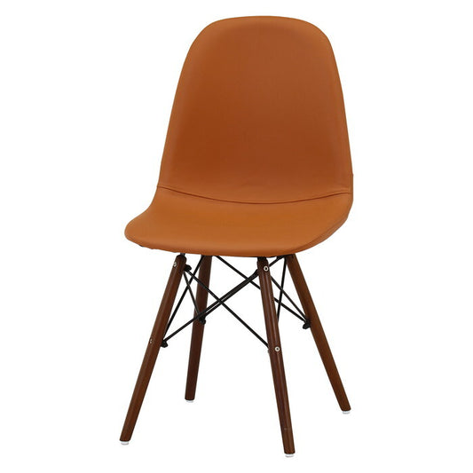 イームズチェア TPUレザー CAMEL キャメル 組立品 W460×D520×H820mm 3.7kg fj-70950の画像