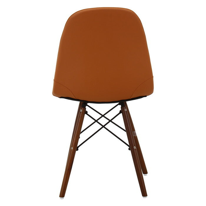 イームズチェア TPUレザー CAMEL キャメル 組立品 W460×D520×H820mm 3.7kg fj-70950の画像