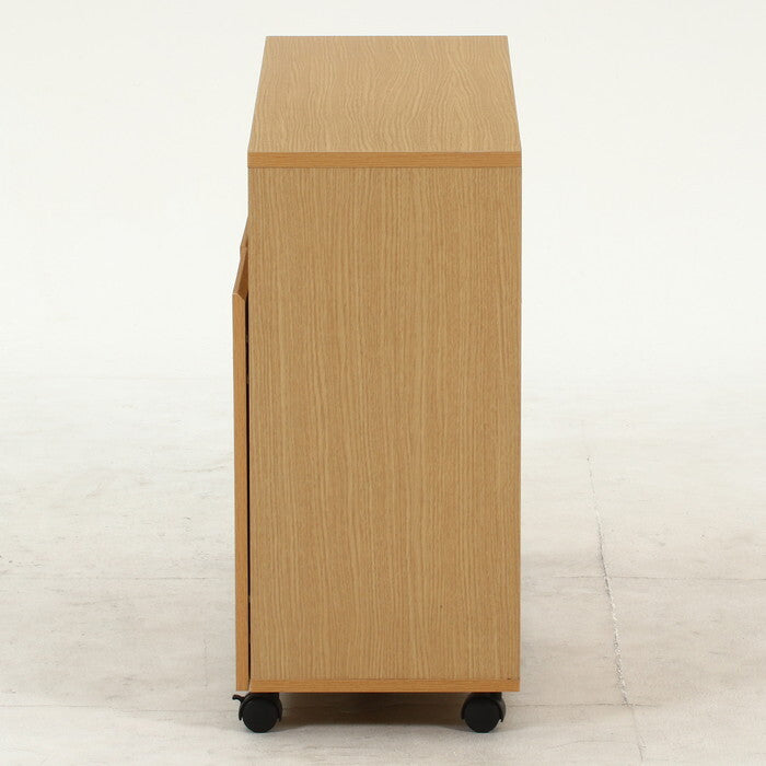 キッチンカウンター90幅 NA ナチュラル 組立品 W900×D310×H685mm 17.5kg fj-71145の画像