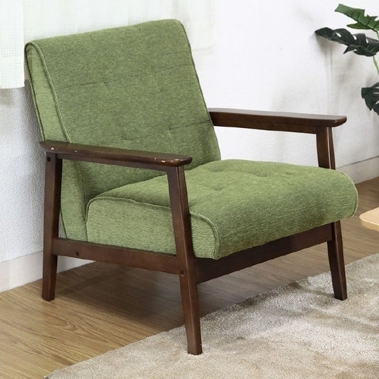 ファブリックソファー フレンズGR 1P 846 グリーン fj-71158の画像