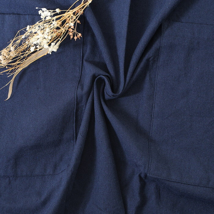 クロスエプロン ネイビー 完成品 W1000×D800×H0mm 0.17kg fj-71830の画像