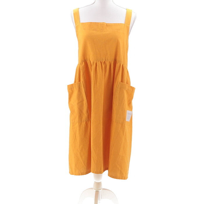 ギャザーエプロン イエロー 完成品 W1550×D800×H0mm 0.265kg fj-71832の画像