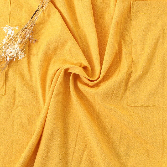 ギャザーエプロン イエロー 完成品 W1550×D800×H0mm 0.265kg fj-71832の画像