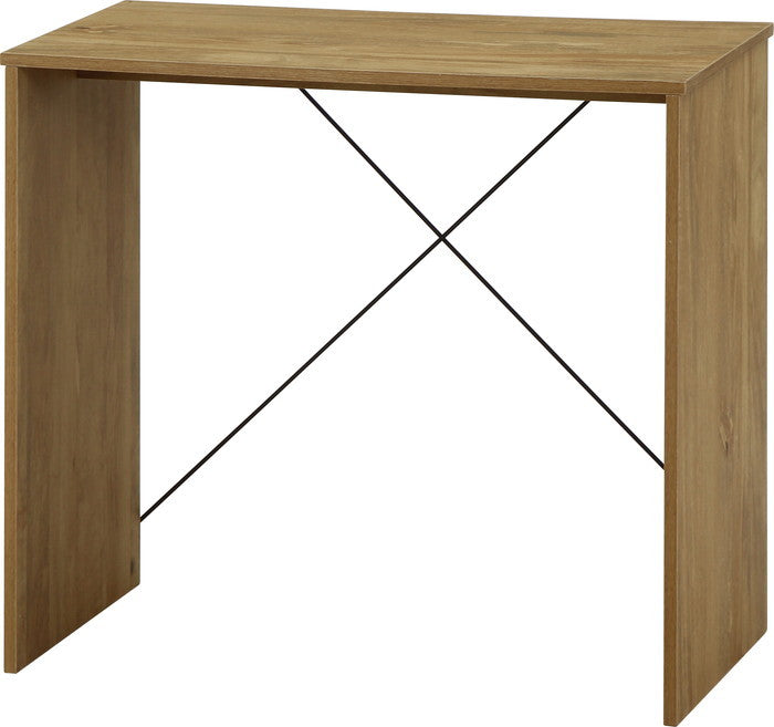 EZBOワイヤーデスク OAK NA EZ-DK80 オｰクナチュラル 幅800×奥行420×高さ720mm fj-71865の画像