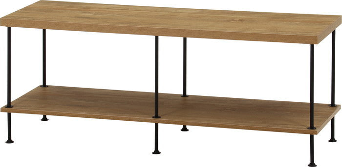 EZBOツイストロック テレビ台 TV台120幅 OAK NA EZ-TV120 オｰクナチュラル 幅1200×奥行400×高さ480mm fj-71881の画像