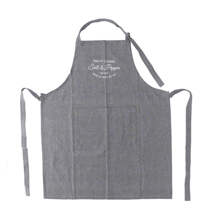 エプロン Salt&Pepper チャコール 幅650×奥行2×高さ800 fj-71950の画像