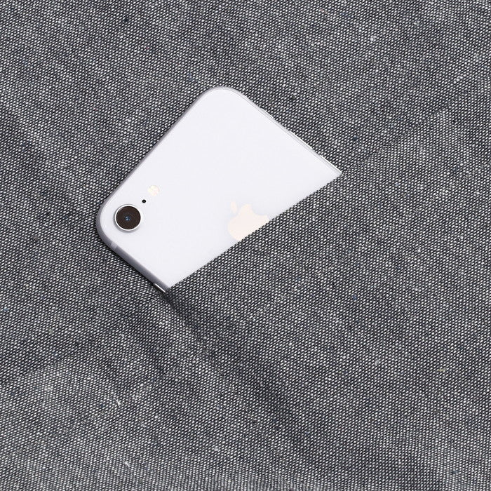 エプロン Salt&Pepper チャコール 幅650×奥行2×高さ800 fj-71950の画像