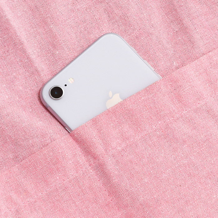 エプロン Salt&Pepper ピンク ピンク 幅650×奥行2×高さ800 fj-71952の画像