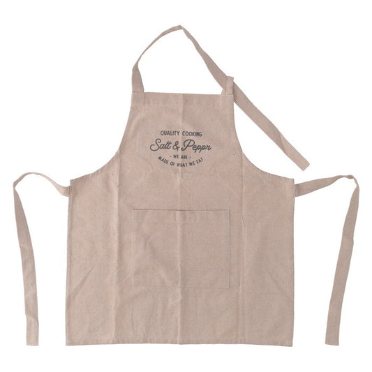 お手伝いエプロン Salt&Pepper ビスケット 幅480×奥行2×高さ535 fj-71954の画像