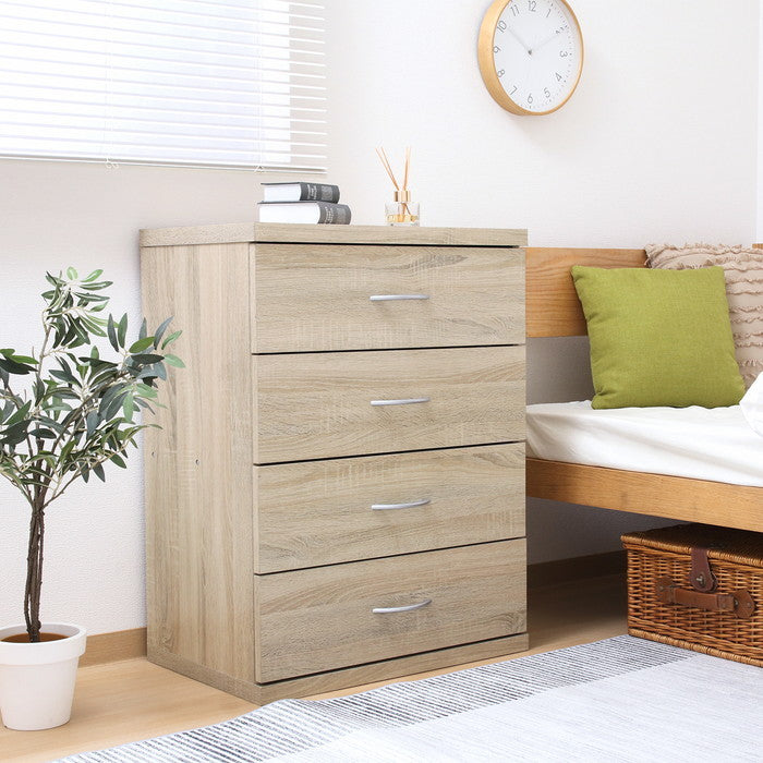 ラルゴ チェスト オーク 6080CH オｰク 幅600×奥行415×高さ800mm fj-73403の画像