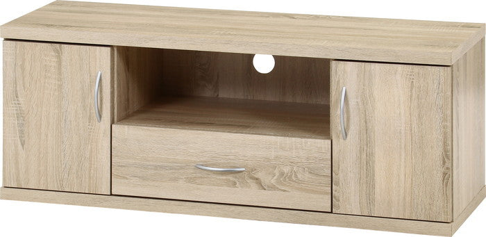 ラルゴ ワイドローボード テレビ台 テレビボード リビングボード オーク 1245LB オｰク 幅1180×奥行415×高さ450mm fj-73405の画像