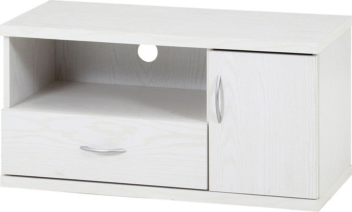 ラルゴ ローボード テレビ台 テレビボード リビングボード オークWH 9045LB オｰクホワイト 幅890×奥行415×高さ450mm fj-73412の画像