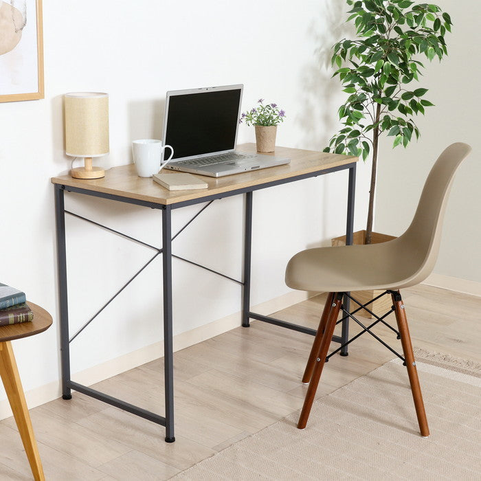 ワークデスク ルカ NA ナチュラル 幅950×奥行480×高さ720mm fj-73609の画像