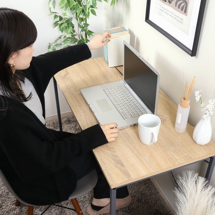 ワークデスク ルカ NA ナチュラル 幅950×奥行480×高さ720mm fj-73609の画像