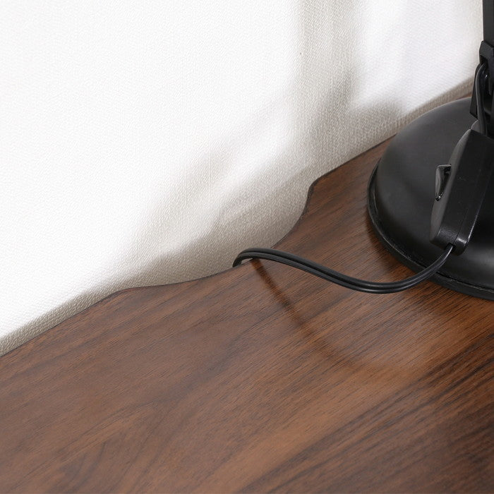 左右組み換えコーナー デスク ルカ BR ブラウン 幅1100×奥行580×高さ720mm fj-73614の画像