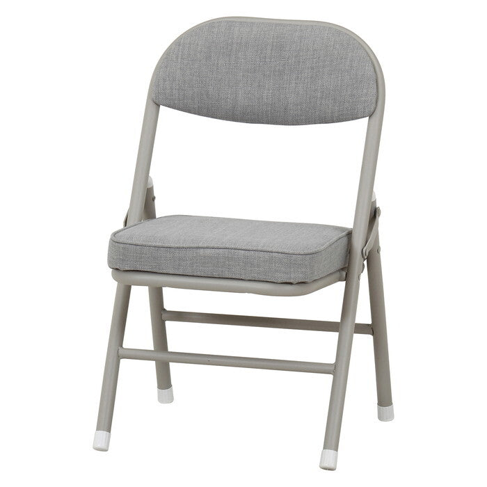 折りたたみ チェア ロータイプ GY グレー 完成品 W340×D340×H535mm 2.35kg fj-73628の画像