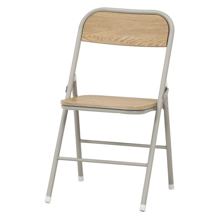 折りたたみ チェア アロン NA ナチュラル 完成品 W450×D485×H780mm 4.3kg fj-73634の画像