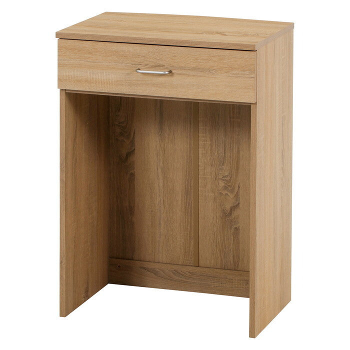 収納ラック スフィーダ ダストボックス上 NA ナチュラル 組立品 W600×D445-448×H850mm 13kg fj-74141の画像